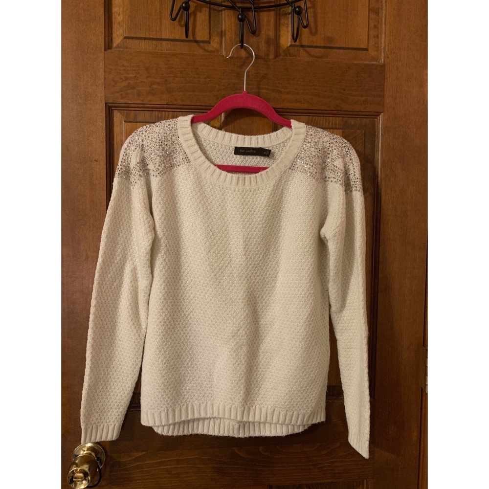 cream sweater